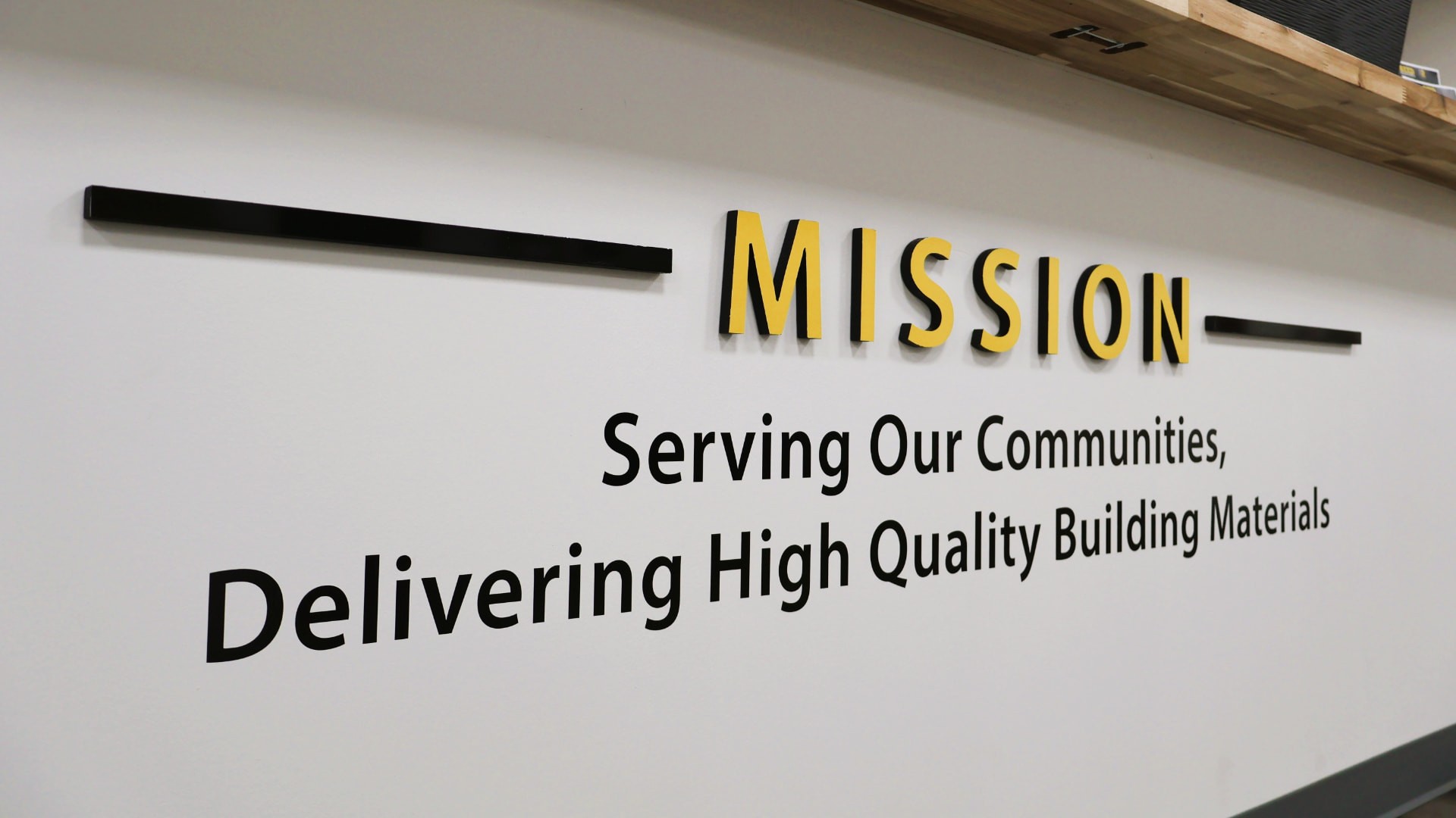 Reed Building Supply mission — Serving Our Communities, Delivering High Quality Building Materials