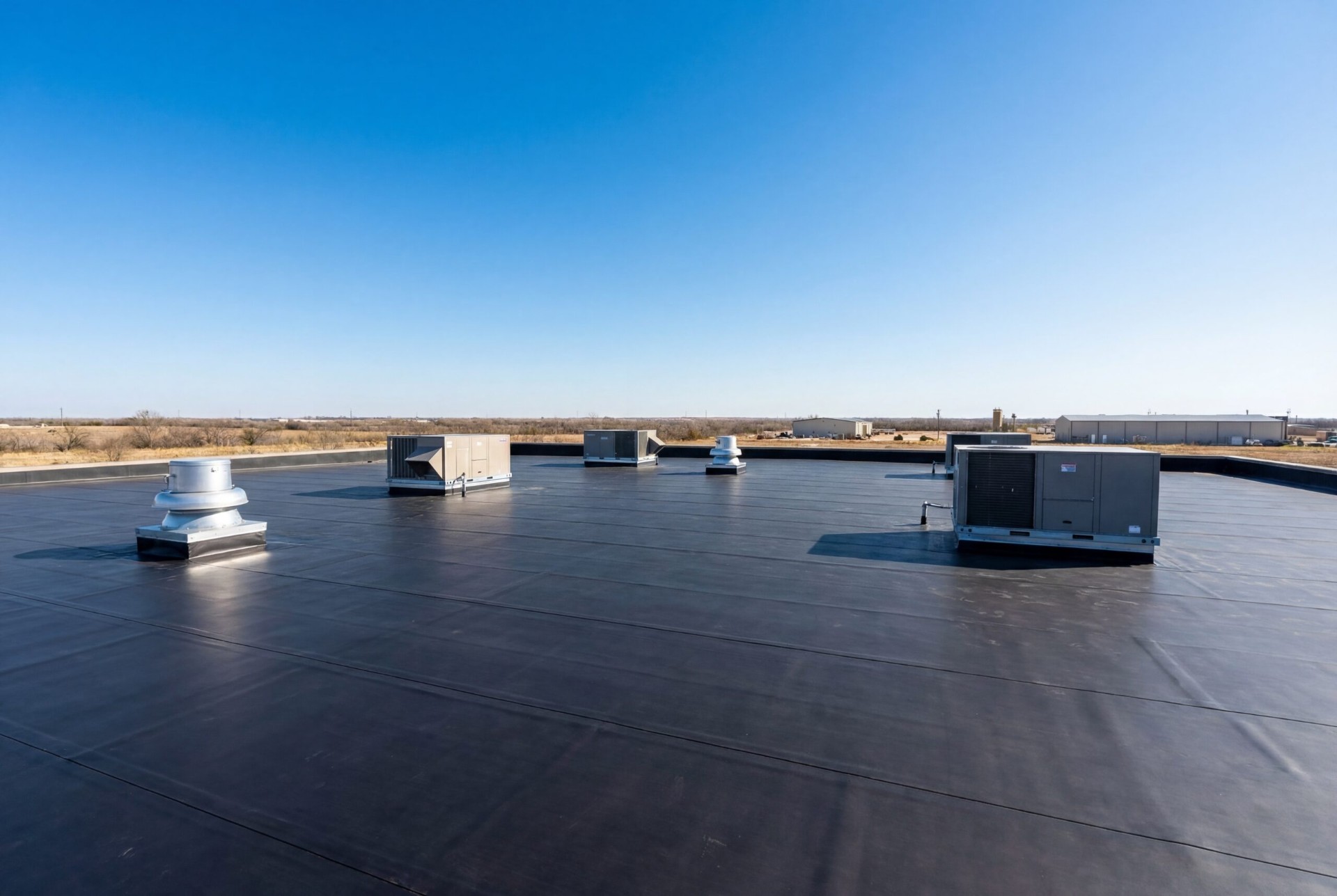 EPDM membrane roof